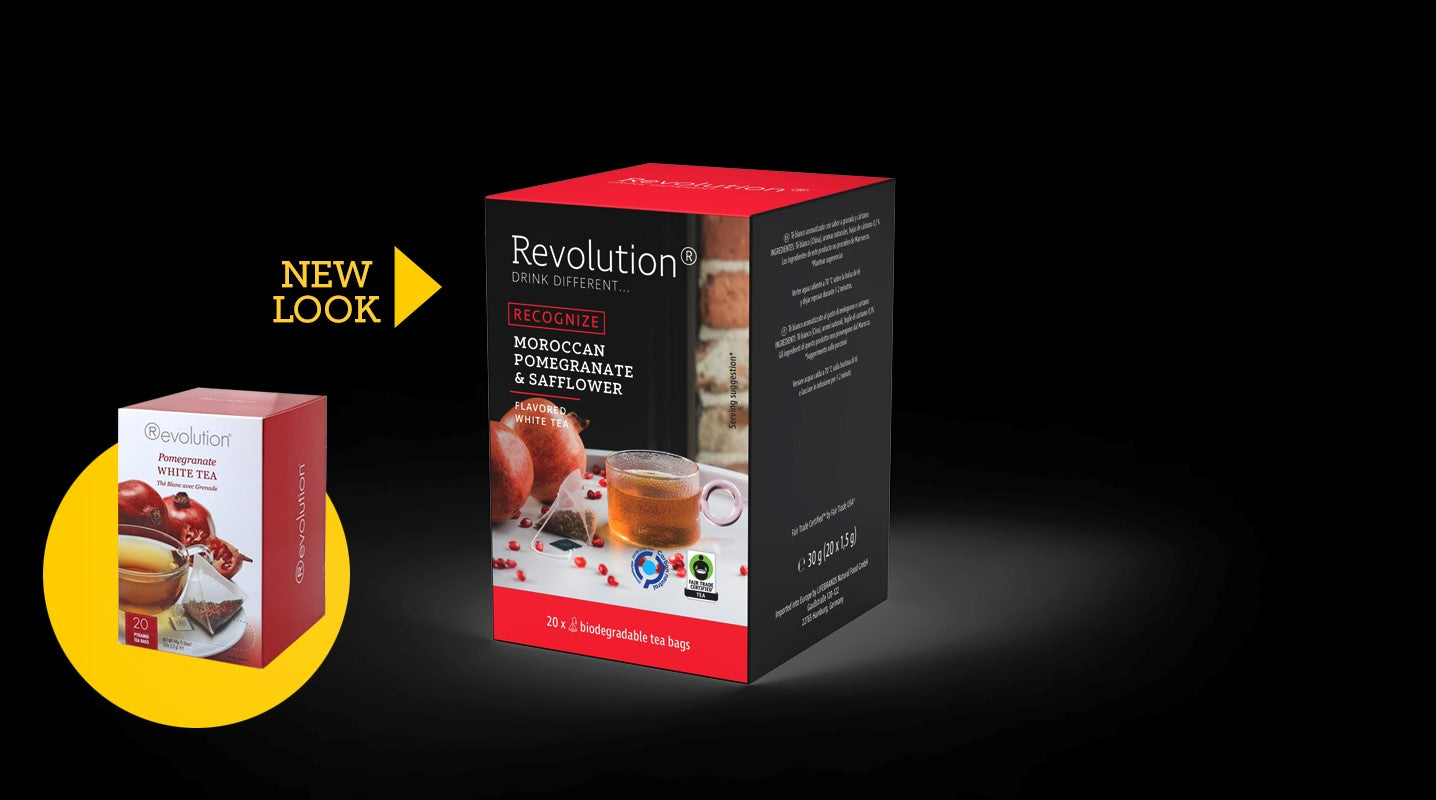 Revolution Tea Unveils a New Look: Rediscover Your Favorite Teas with a Fresh Twist!
