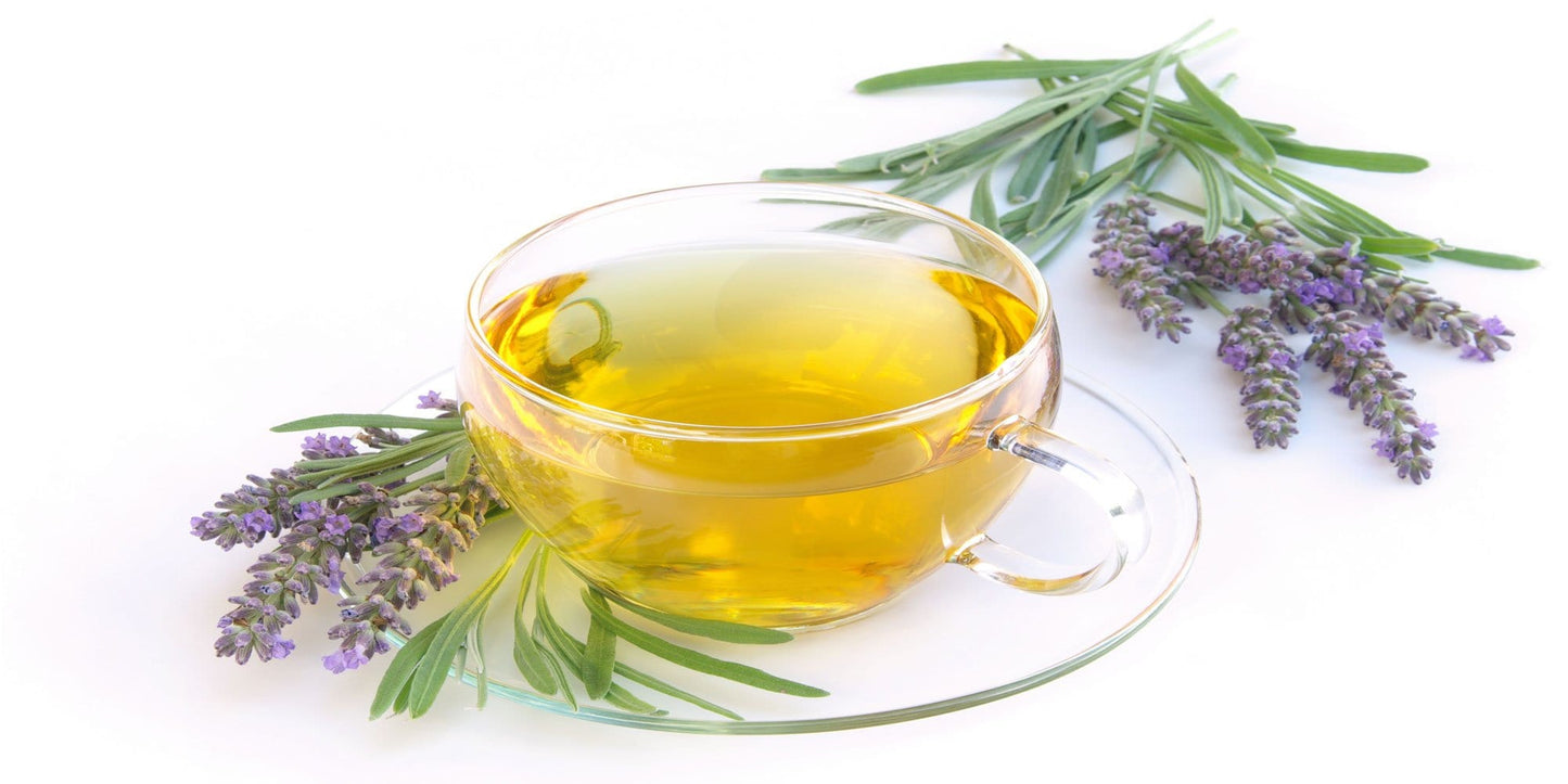 Lavender Tea in Cup
