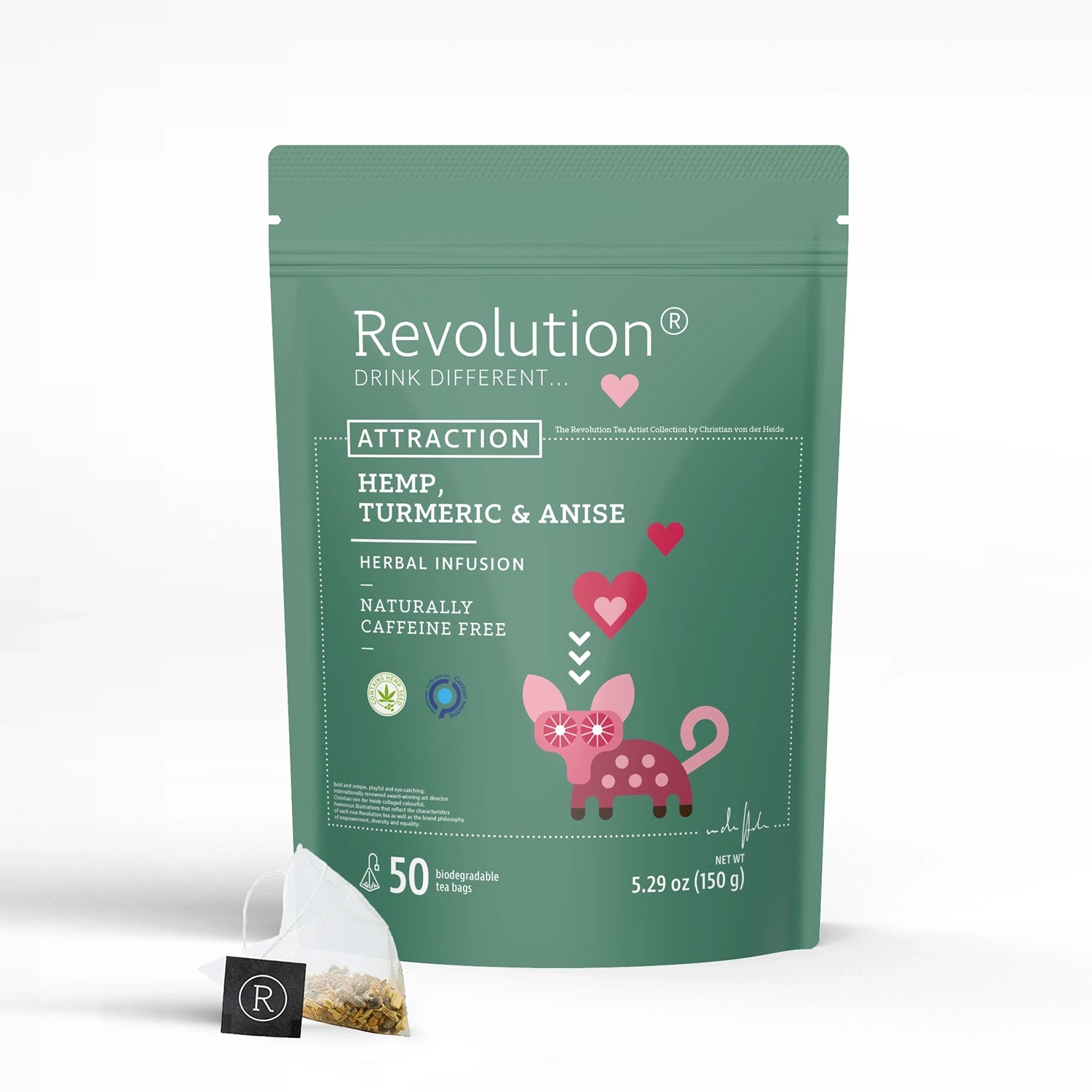 Hemp, Turmeric & Anise 50 Count