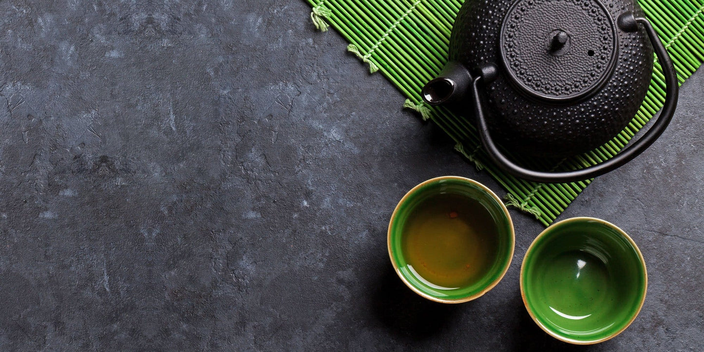 Oolong Tea in Cup on Table