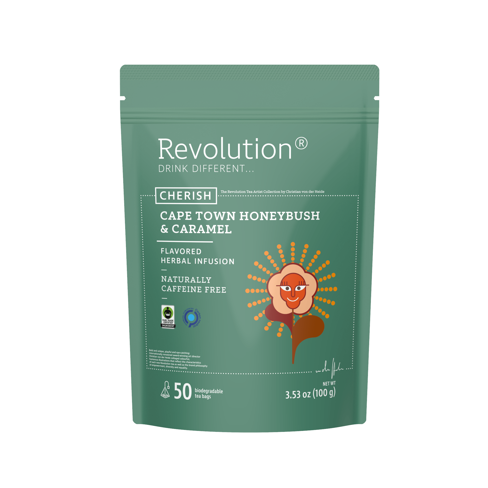Capetown Honeybush & Caramel 50 Count