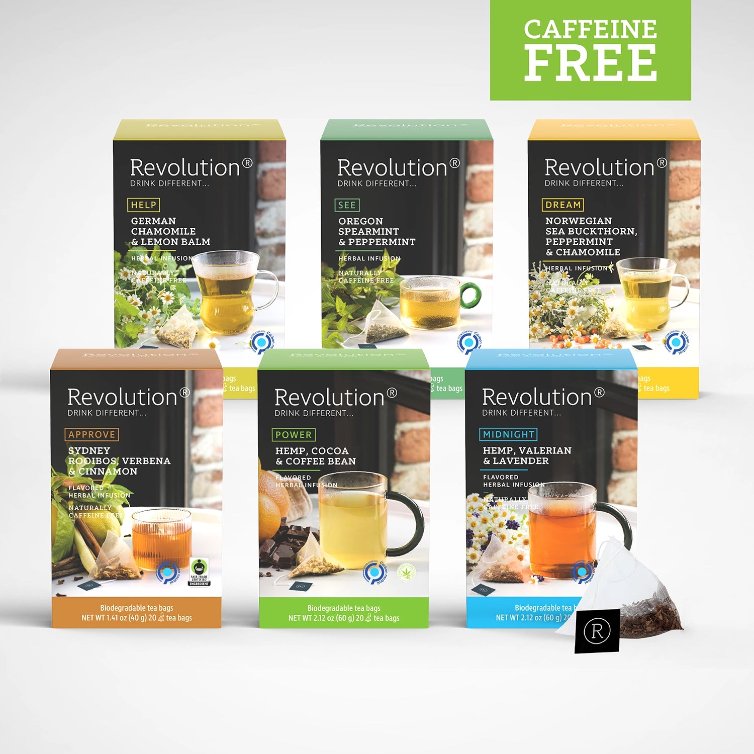 Herb & Spice Tea Lover Bundle - Caffeine Free